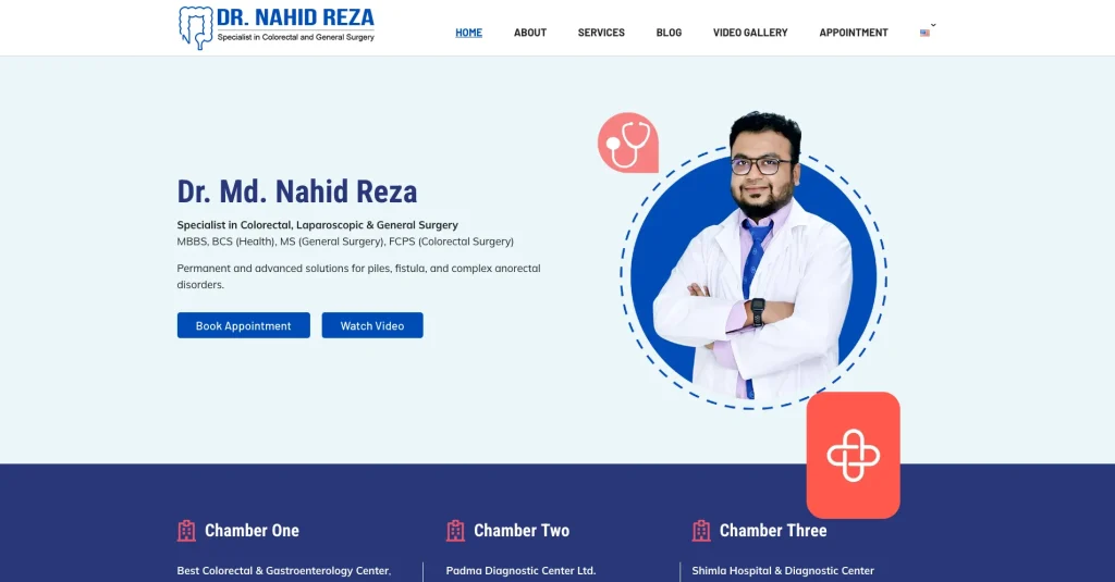 Dr. Md. Nahid Reza Colorectal & General Surgery